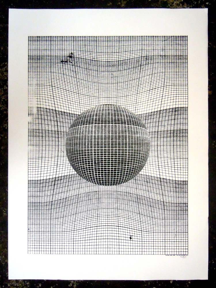 Figure and Grid prints by Dylan Bakker