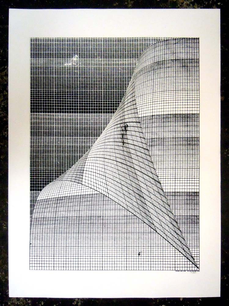 Figure and Grid prints by Dylan Bakker